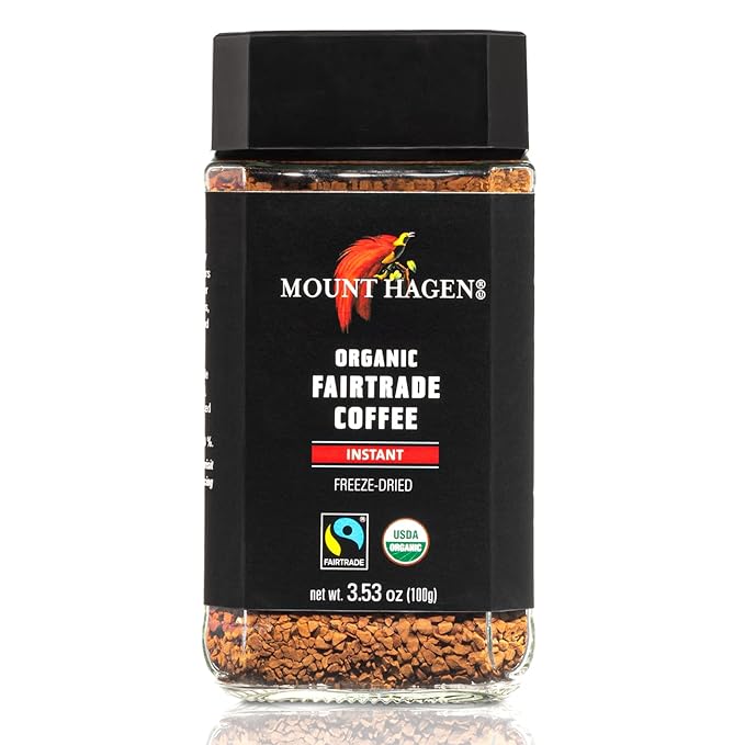 Mount Hagen Organic Instant Coffee – 3.53oz Jar