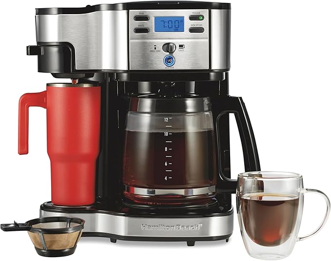 Hamilton Beach Dual Brew 12-Cup Programmable Coffee Maker