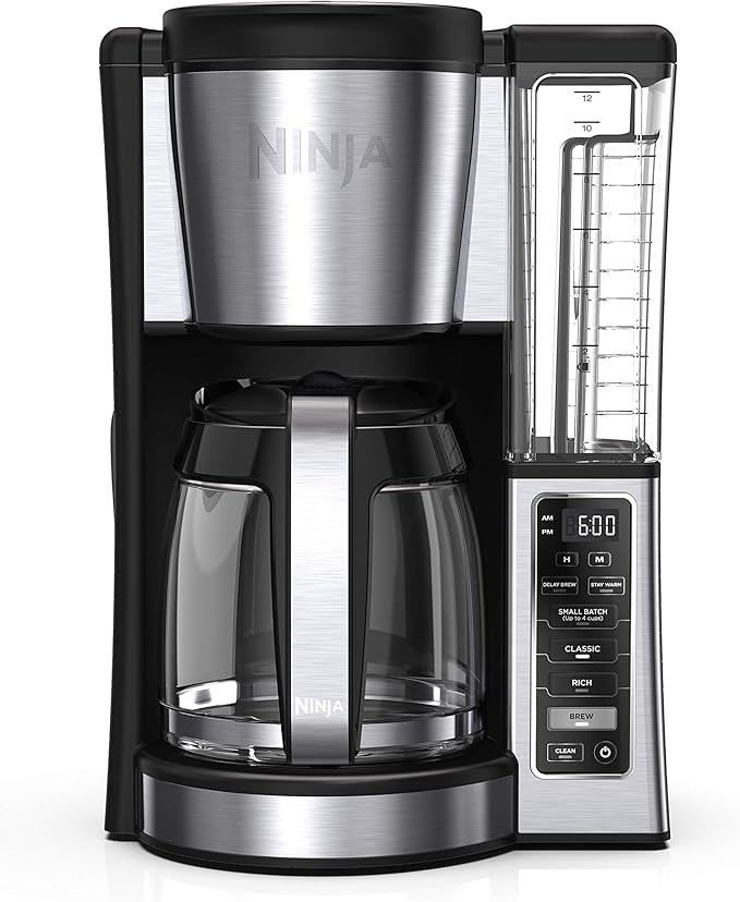 **Ninja 12-Cup Programmable Coffee Maker – Dual Brew Styles**