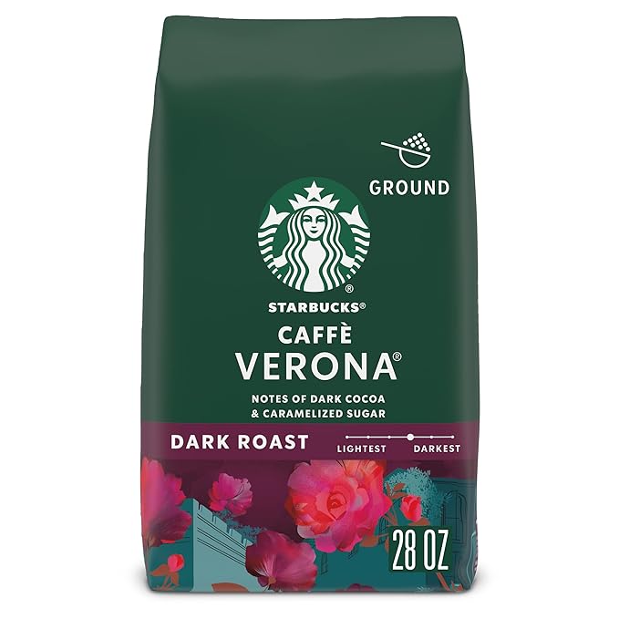 Starbucks Caffè Verona Dark Roast Coffee, 28 oz