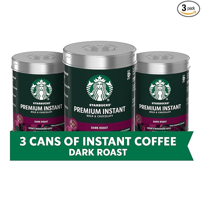 Starbucks VIA Italian Roast Dark Roast Instant Coffee – 50 Pack